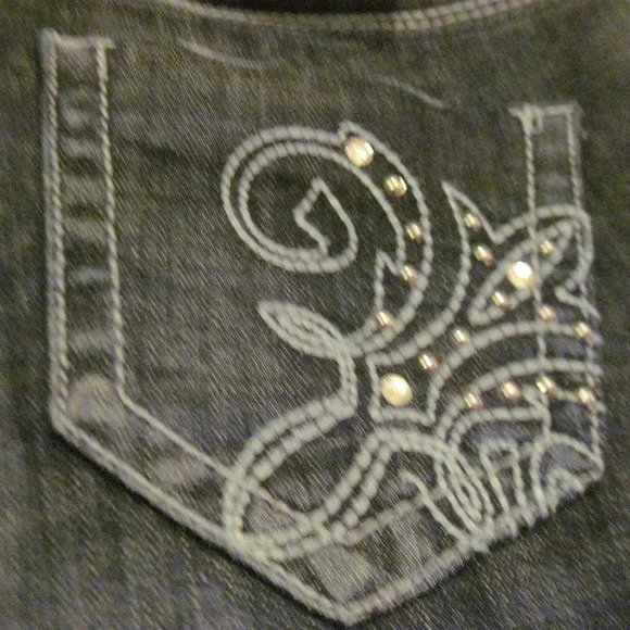 NWT DECREE Womens Low Rise Boot Cut Jeans Size 5 - Picture 6 of 7